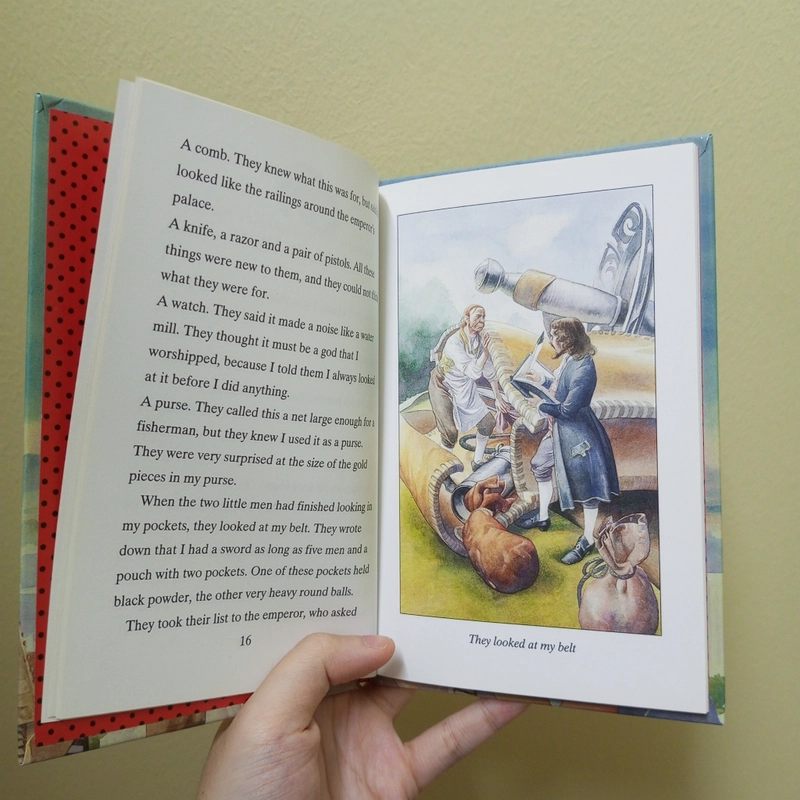 ‎[Ngoại văn] Truyện tranh Luyện đọc Tiếng Anh Trẻ em Gulliver's Travels Mới 85% 548865