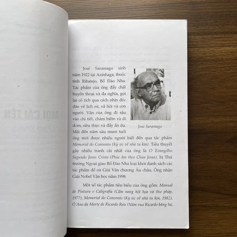 Mọi cái tên - José Saramago 974946