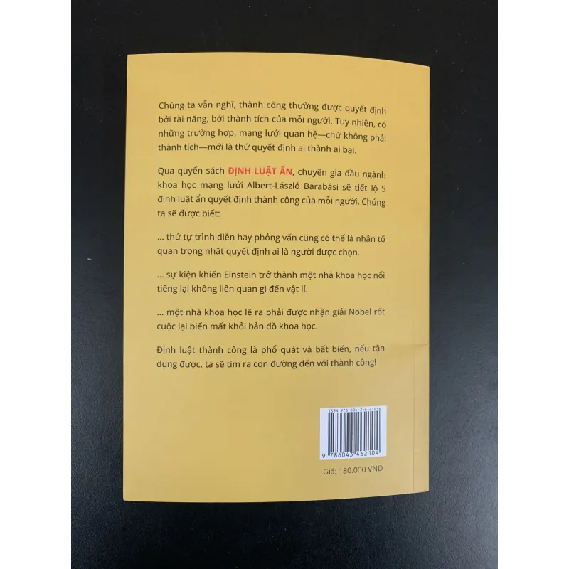 (Sách cũ) Định luật ẩn - Albert-Laszlo Barabasi - Hạo Nhiên dịch  968771