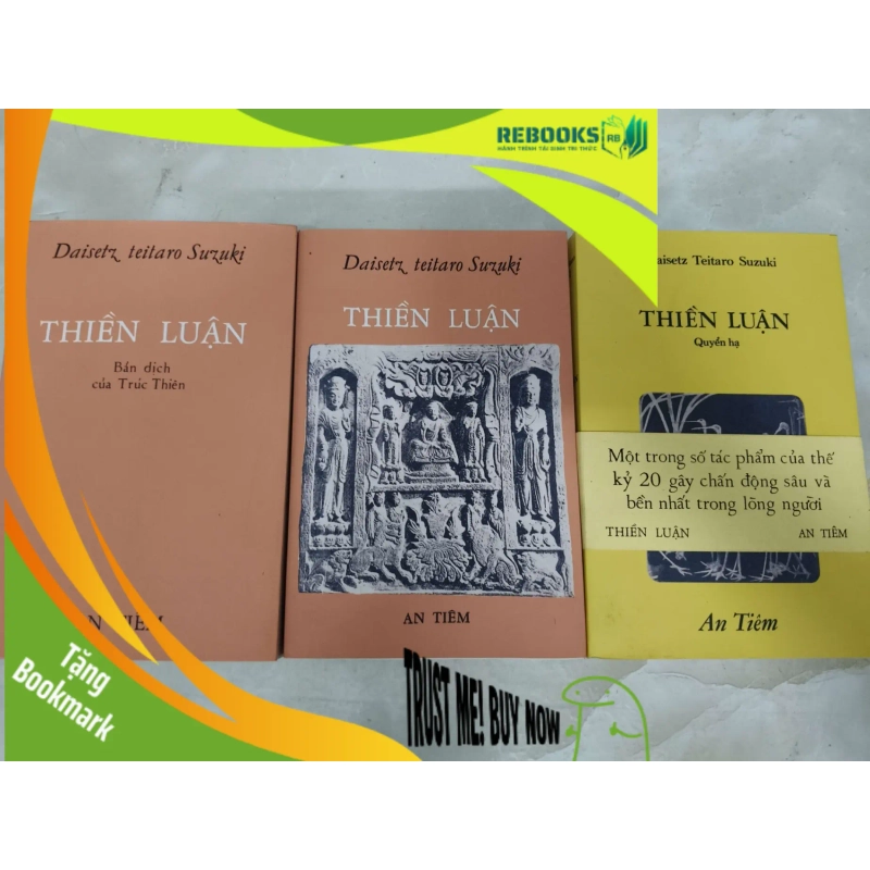 (TẶNG BOOKMARK) Remake Thiền luận - 1900 trang - TÂM LINH - TÔN GIÁO - THIỀN - RBK2011-46 951249