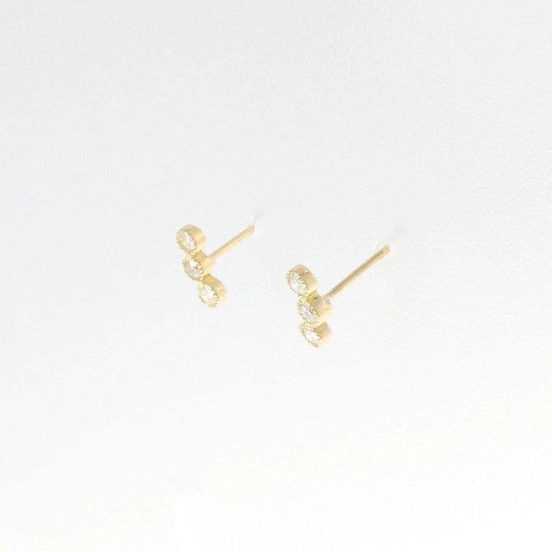 K18YG Bông tai kim cương 0.20CT - Hàng hiệu Chính hãng 873214