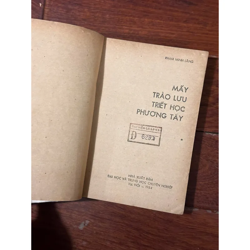 Mấy trào lưu triết học phương Tây  576677