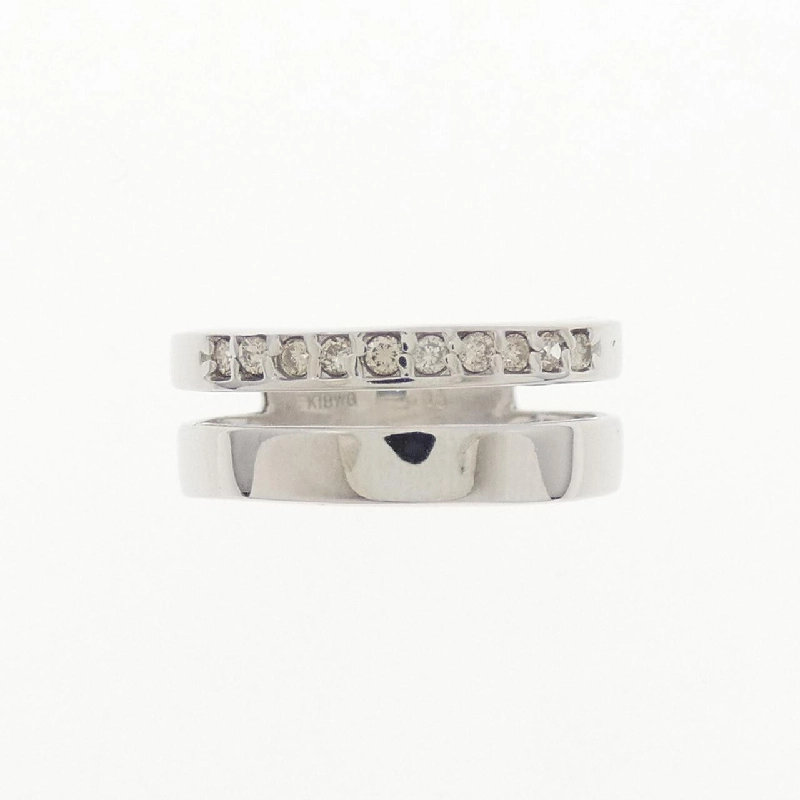 Nhẫn kim cương K18WG 0.10CT 668437