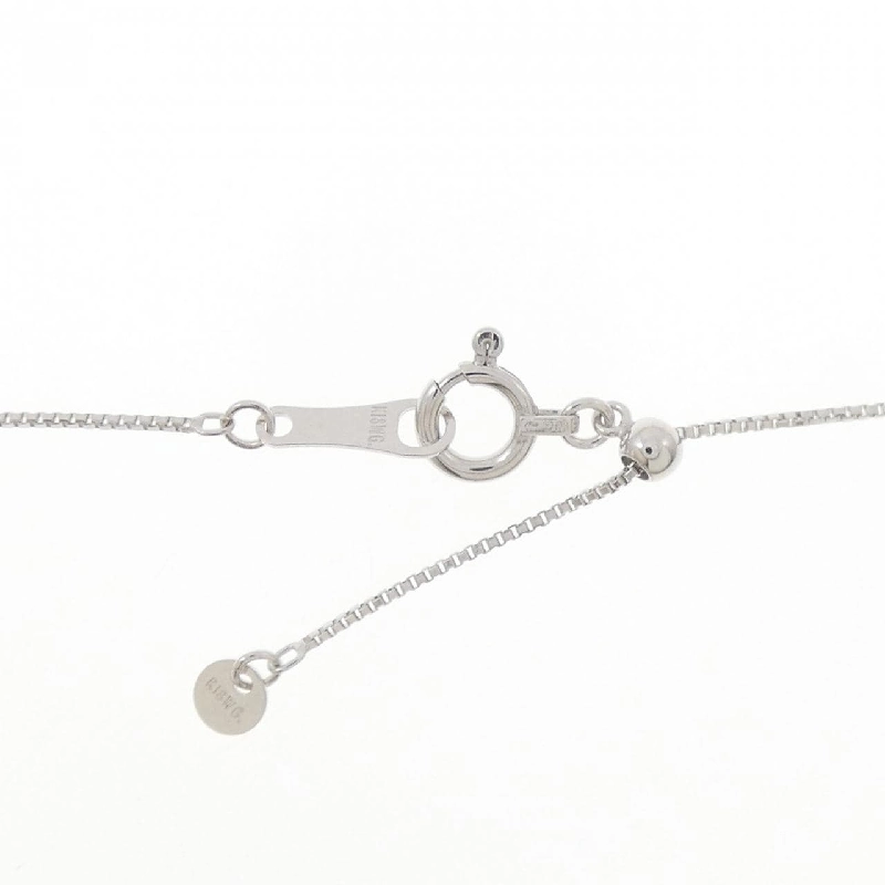 K18WG Hoa Đá Kim Cương Dây Chuyền 0.81CT - Hàng hiệu Chính hãng 860574