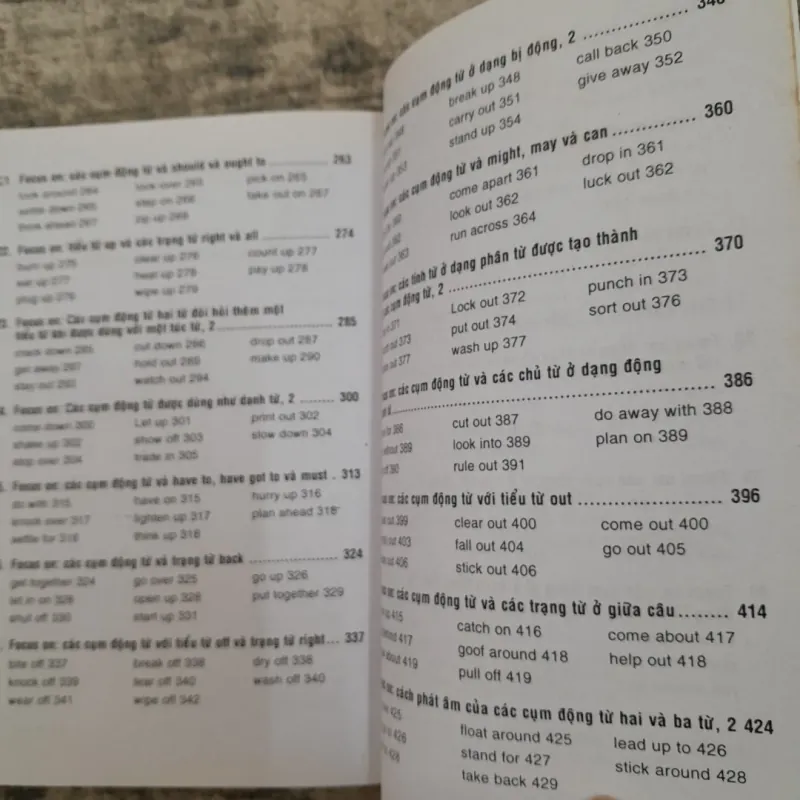 Sử dụng Cụm Động từ tiếng Anh. Tác giả Ngọc Yến. 749604