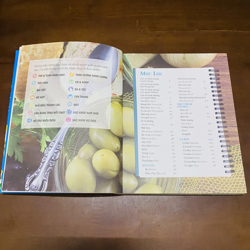 Dinh dưỡng chữa bệnh: dầu, cá & thực phẩm lên men 606025