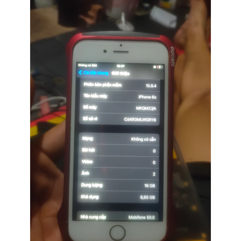 Ip6s  bản nhật 16gb 507634