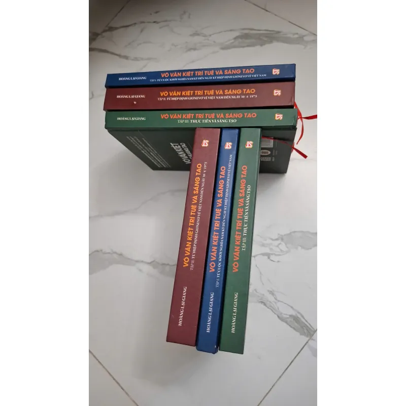 Bộ 3 tập: Võ Văn Kiệt - Trí tuệ và Sáng tạo - Hoàng Lại Giang 604782