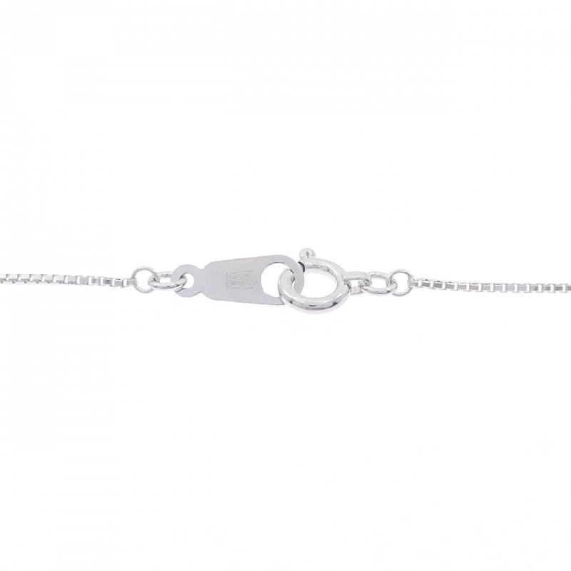 K18WG Solitaire Dây chuyền kim cương 0.10CT - Hàng hiệu Chính hãng 863244