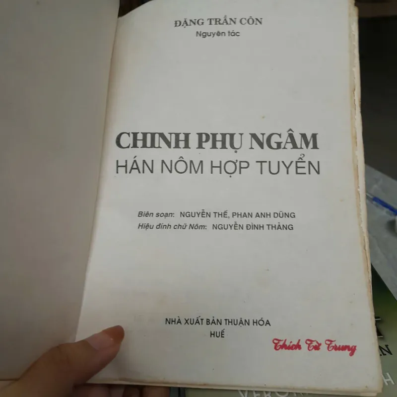 CHINH PHỤ NGÂM - ĐẶNG TRẦN CÔN 1039332