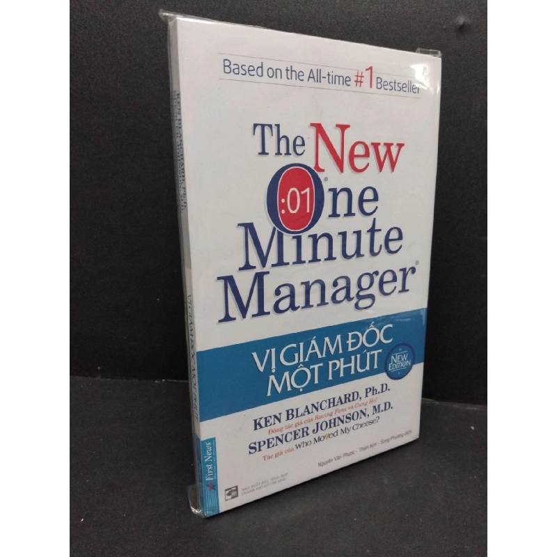 Vị giám đốc một phút (có bọc) mới 90% ố nhẹ HCM1008 Ken Blanchard, Ph. D. & Spencer Johnson,M.D QUẢN TRỊ 916397