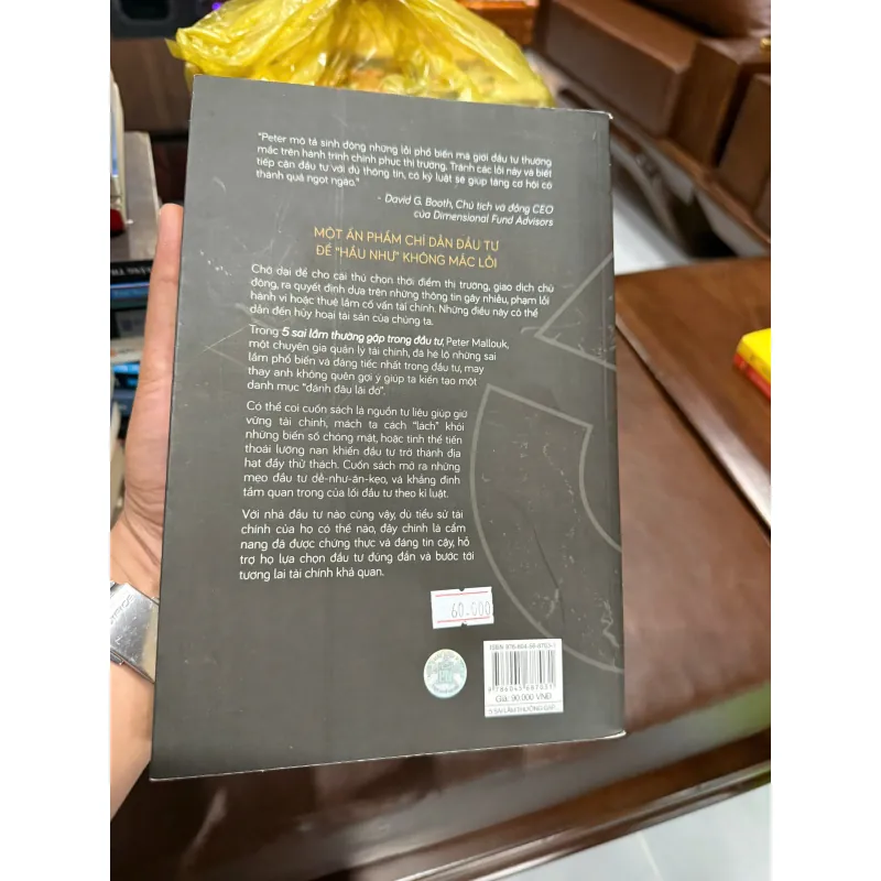 5 SAI LẦM THƯỜNG GẶP TRONG ĐẦU TƯ – Peter Mallouk- K5 1032806