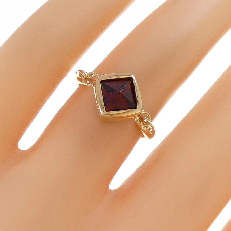 Nhẫn Garnet K18YG 667581