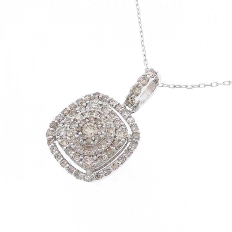 K18WG Dây chuyền kim cương 0.40CT - Hàng hiệu Chính hãng 859606