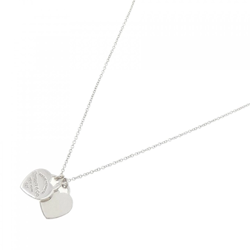 Dây chuyền mini trái tim đôi Return to Tiffany - Hàng hiệu Authentic 840612
