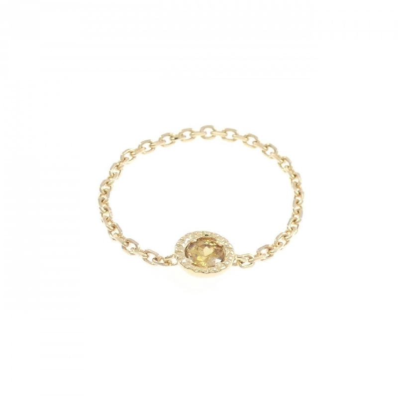 Nhẫn Sphene K18YG 669606