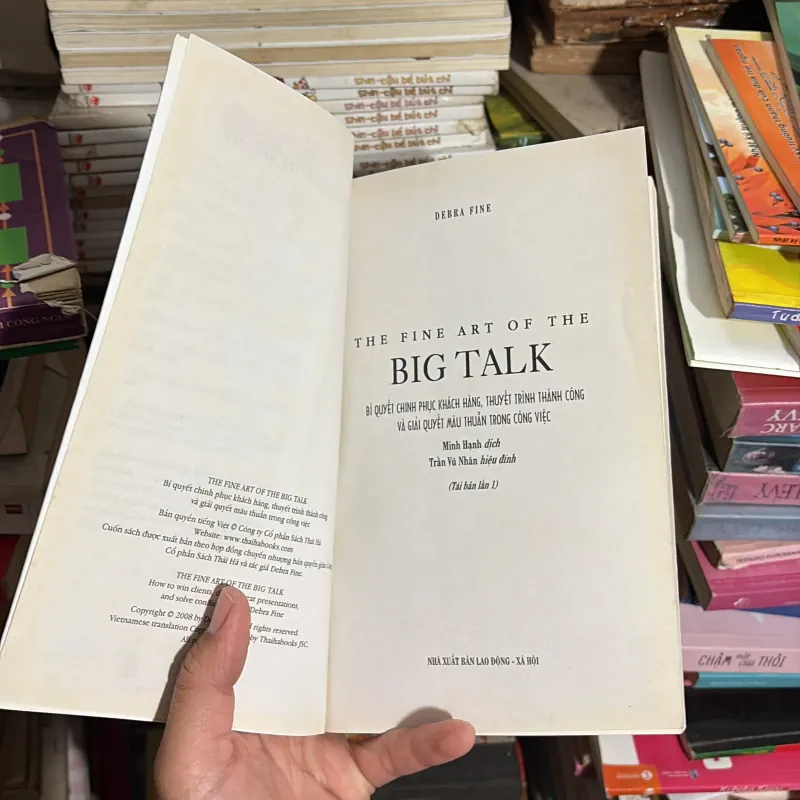 II Sách Kỹ Năng: The Big Talk _ DEBRA FINE - 2010 779258