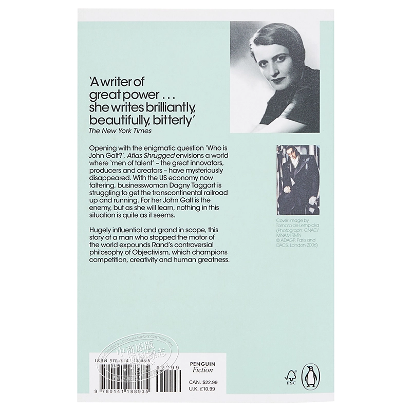 [Tiếng Anh] Tiểu Thuyết Atlas Shrugged by Ayn Rand Mới 99% 383675