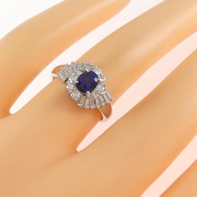 Nhẫn Sapphire PT900 0.85CT - Hàng hiệu Chính hãng 854271