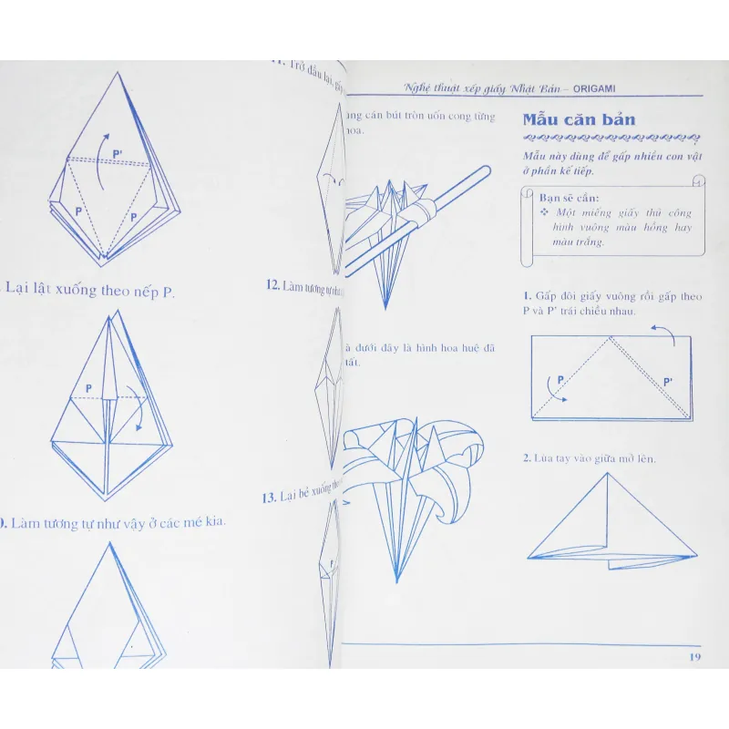 Origami - Những hình mẫu em yêu thích (Nghệ thuật xếp giấy) 11493