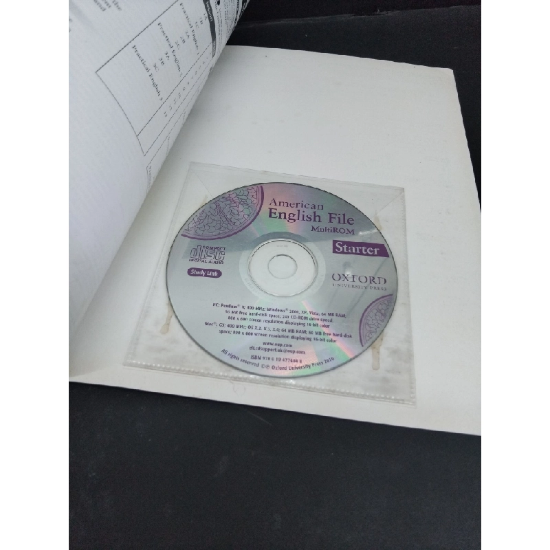 American English File MultiPACK Starter B (kèm CD) mới 90% bẩn bìa, ố nhẹ HCM2811 Oxenden Latham-Koenig HỌC NGOẠI NGỮ 356596