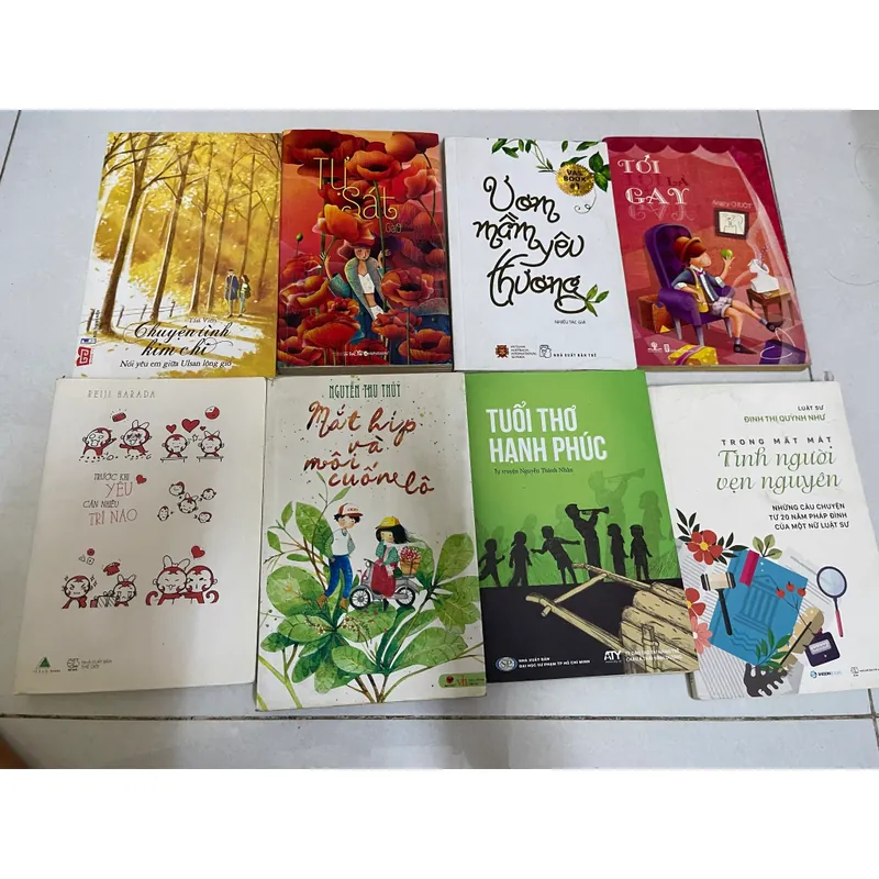 Combo 8 cuốn truyện ngắn ,tản văn  592760