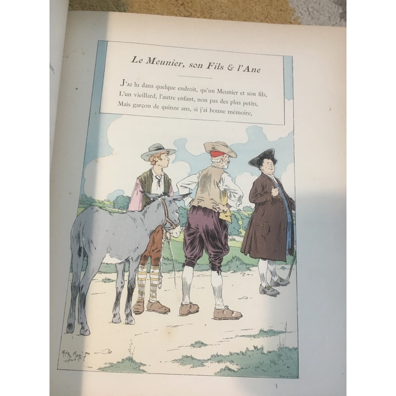 (1925) Fables De La Fontaine (Ngụ ngôn La Fontaine)  - Illustrations de Henry Morin 279540