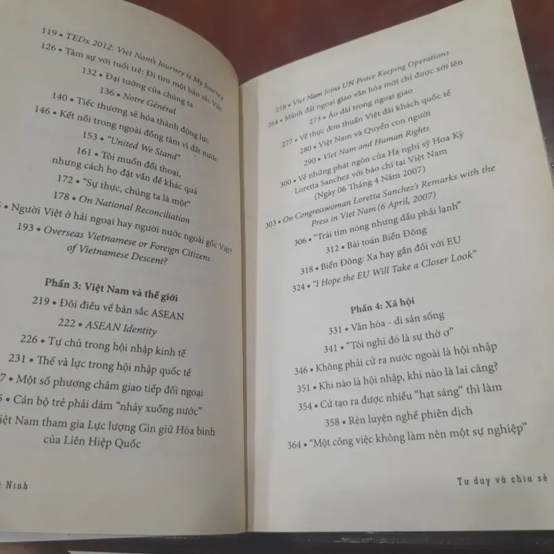 TÔN NỮ THỊ NINH, Tư duy & Chia sẻ 780258