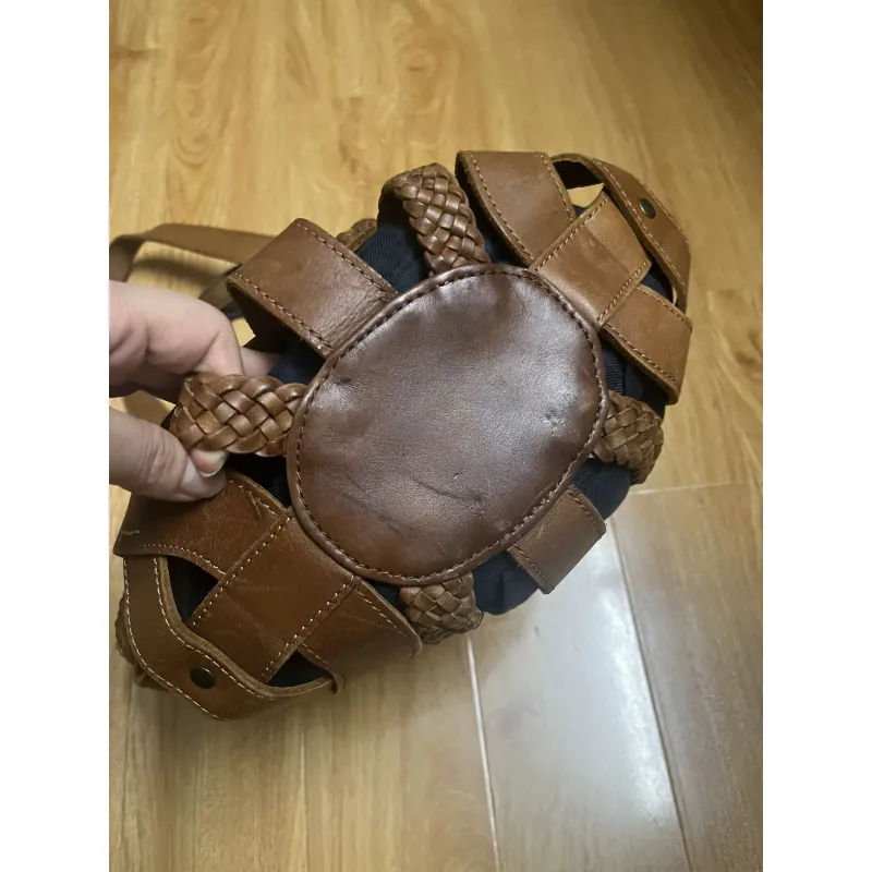 Túi tote nữ da mộc 2hand 927849