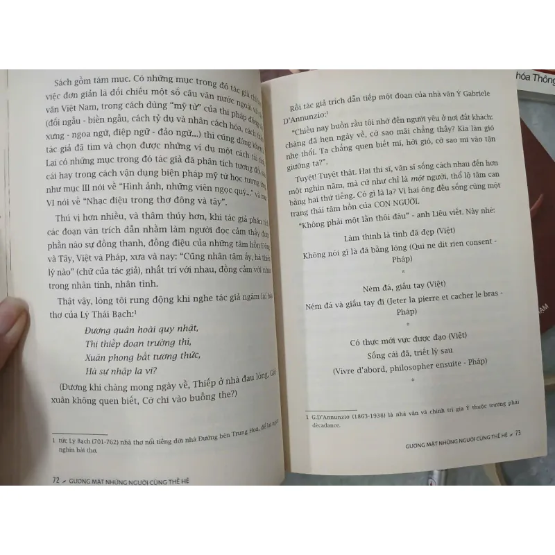 GƯƠNG MẶT NHỮNG NGƯỜI CÙNG THẾ HỆ 696887