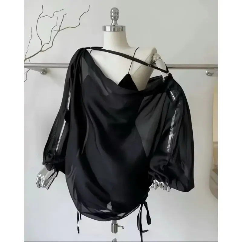 Đầm black layered artistry 975536