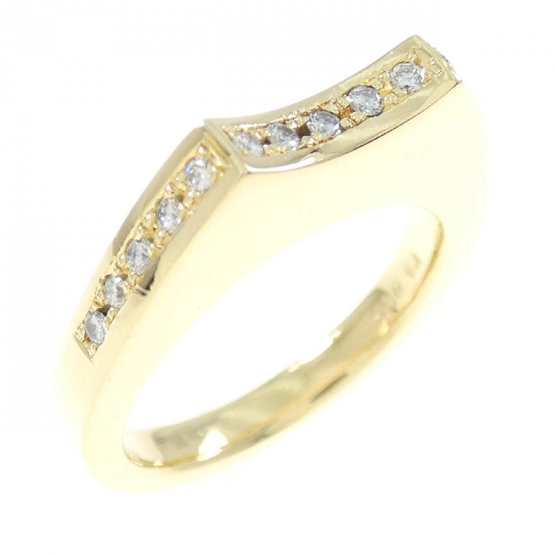 Nhẫn kim cương K18YG 0.15CT - Hàng hiệu Authentic 855357