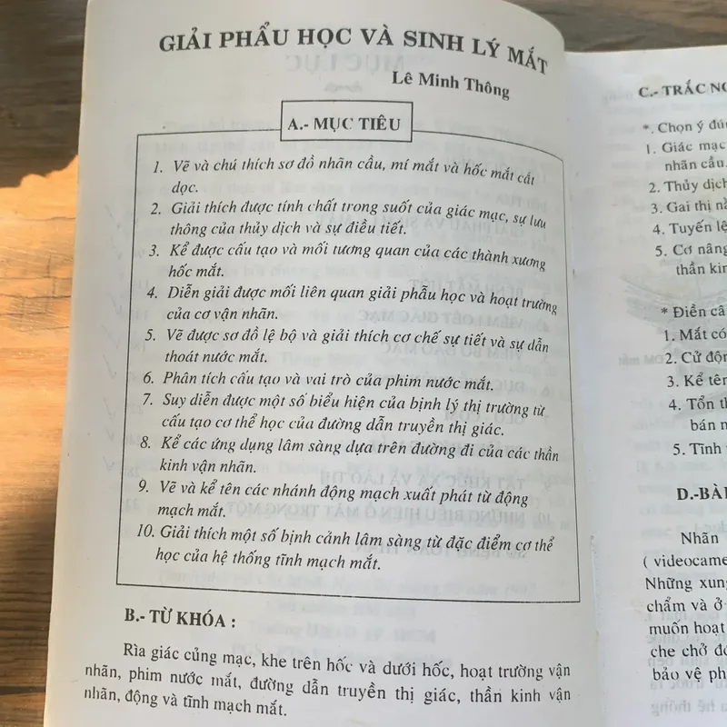 Giáo trình nhãn khoa, Nguyễn Xuân Trường 713182