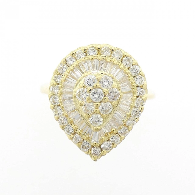 Nhẫn kim cương K18YG 1.00CT 669121