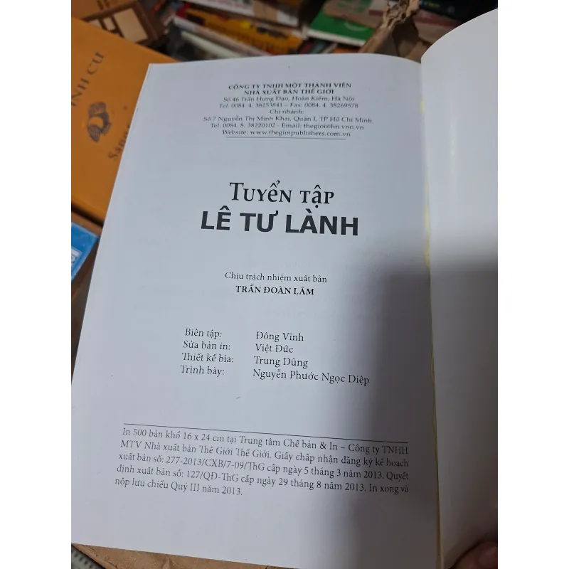 Tuyển tập Lê Tư Lành 1009554