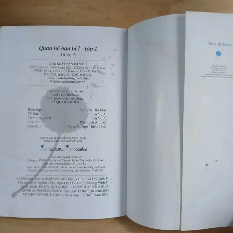 Truyện Tranh Quan Hệ Bạn Bè (Bộ 2 Tập) - Từ Vụ A 675167