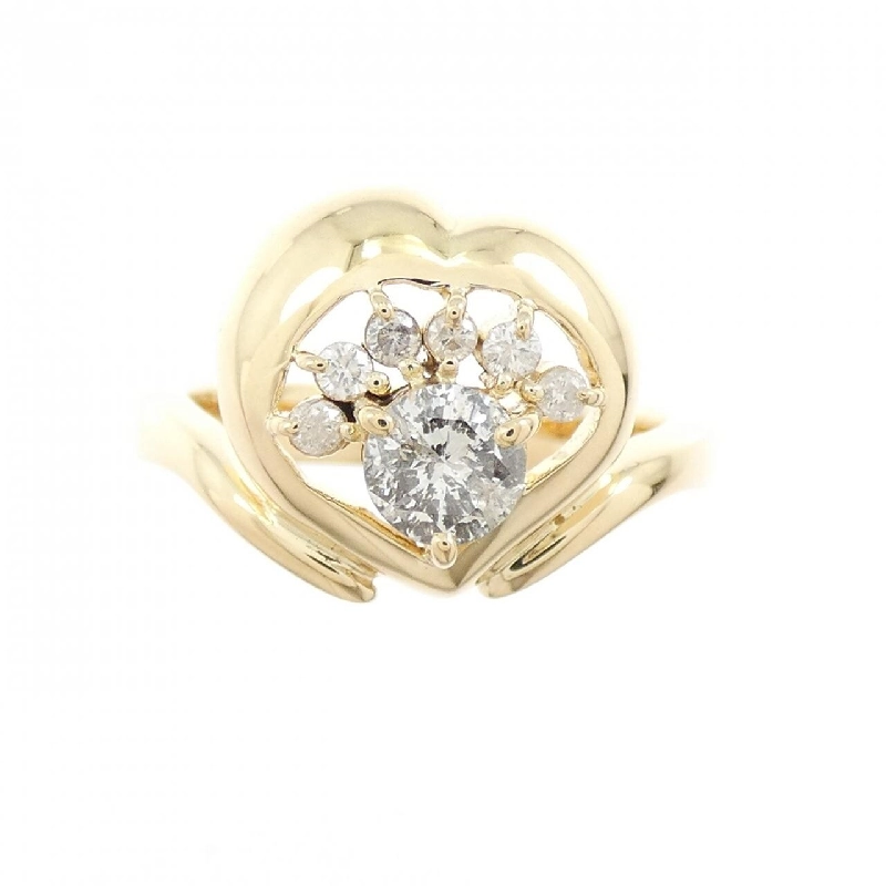 Nhẫn kim cương K18YG - Hàng hiệu Authentic 850792