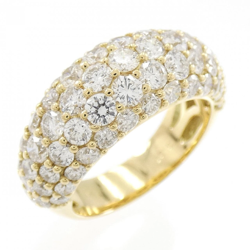 Nhẫn kim cương K18YG 3.01CT 671341