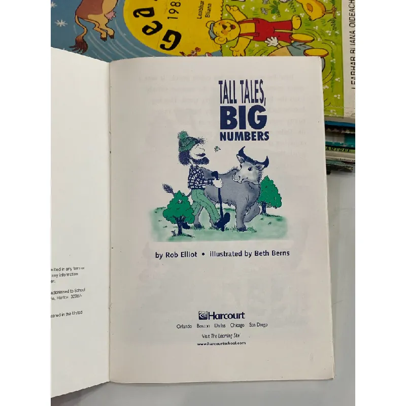 Tall Tales, Big Numbers – Rob Elliot 559644