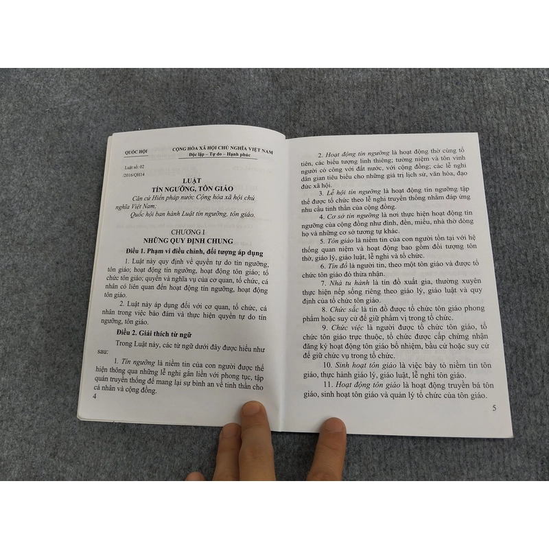 TÀI LIỆU GIỚI THIỆU LUẬT TÍN NGƯỠNG, TÔN GIÁO 495391