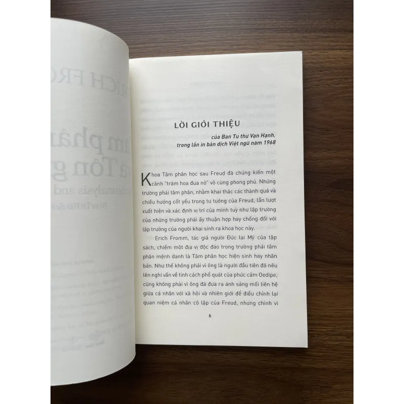 Tâm phân học và Tôn giáo - Erich Fromm 934399