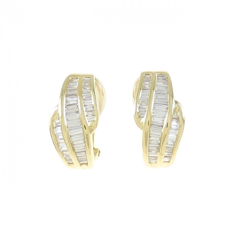 K18YG Bông tai kim cương 1.51CT - Hàng hiệu Chính hãng 869912