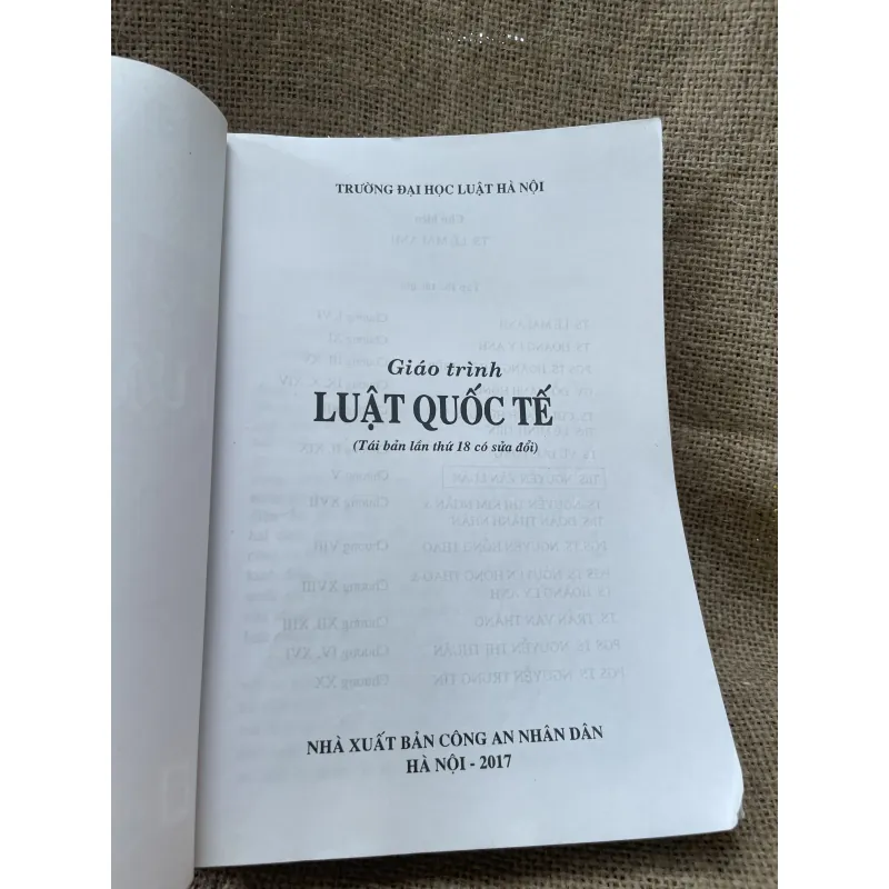 GIÁO TRÌNH LUẬT QUỐC TẾ- 500 trang 993502