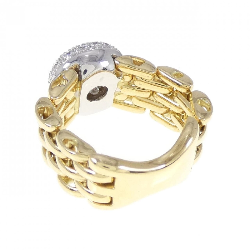 Nhẫn kim cương Pavé 750YG/750WG 0.80CT 671726