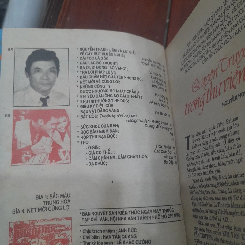 Bán nguyệt san KIẾN THỨC NGÀY NAY số 152 tháng 10/1994 508927