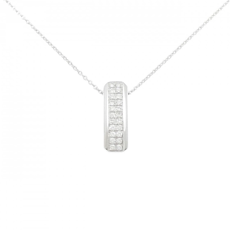 K18WG Dây chuyền kim cương 0.35CT - Hàng hiệu Chính hãng 860451