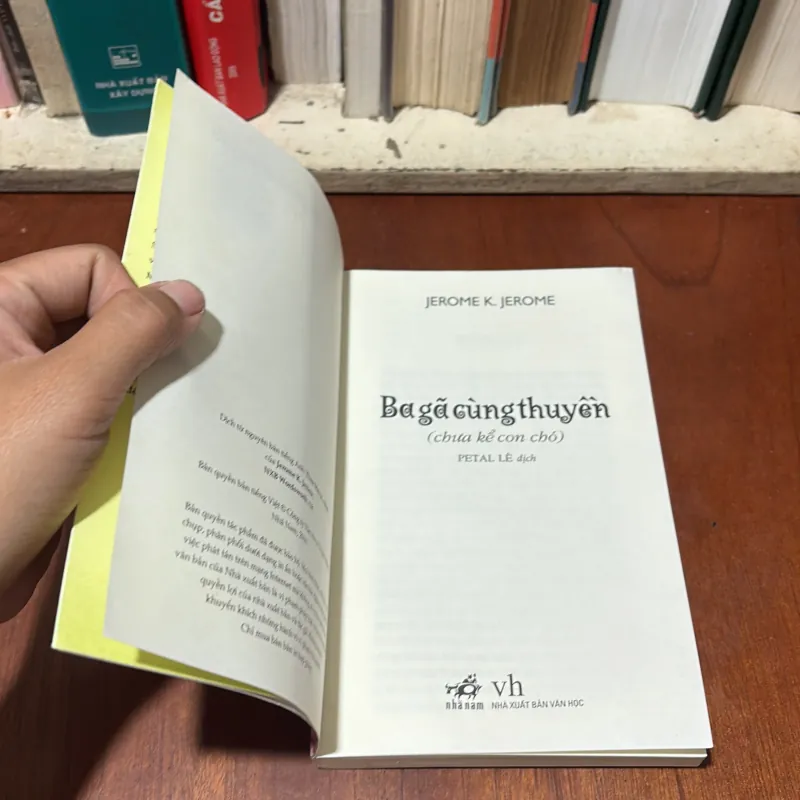 II Văn Học Nước Ngoài: Ba Gã Cùng Thuyền (Chưa Kể Con Chó) - JEROME K. JEROME - 2018 751625