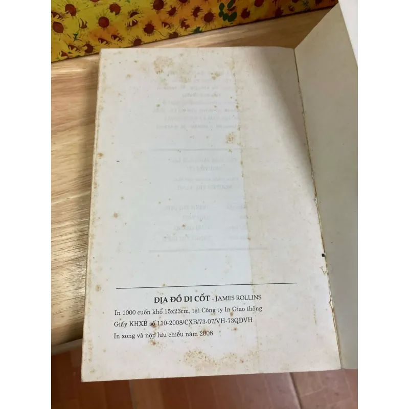 Địa Đồ Di Cốt - James Rollins 928086