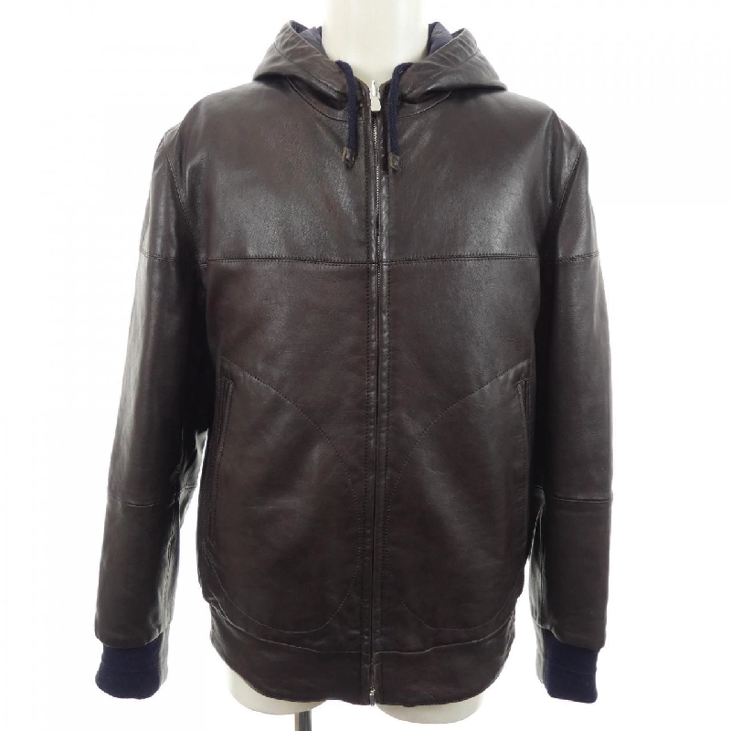 BRUNELLO CUCINELLI Áo khoác da - Hàng hiệu Authentic 890566