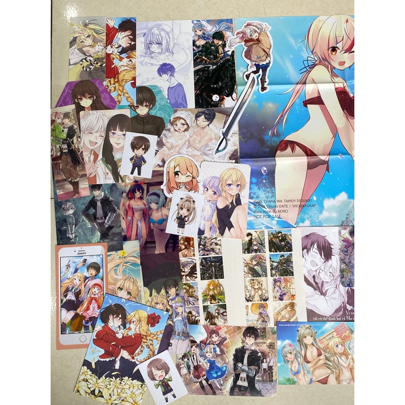 tổng hợp poster light novel nhiều thể loại  498358